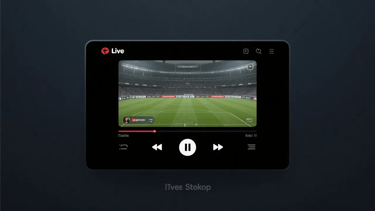 直播播放器示意图